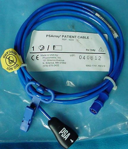 BRAND NEW PSArray PATIENT CABLE 4220 MADE USA PHYSIOMETRIXMINC