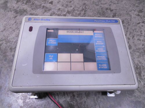 USED Allen Bradley 2711P-T7C4D1 PanelView Plus 700 Operator Interface Rev. C SrA