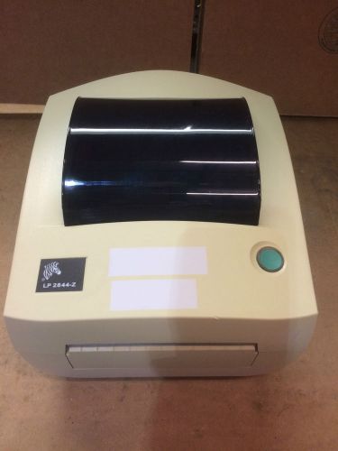 ZEBRA LP2844-Z THERMAL LABEL BARCODE PRINTER USB Ethernet Port