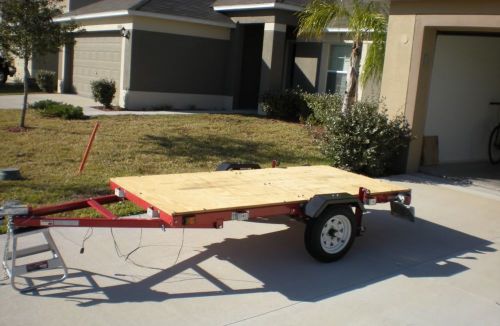 48&#034; X 96&#034; Folding Utility Trailer - FULLY ASSEMBLED