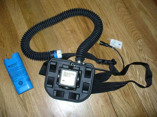 Unused? 3M BREATHE EASY 022-00-03 TURBO UNIT w/ 520-01-17 Rechargeable Battery