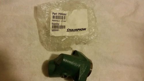 Champion Air Compressor Intake Manifold P09669C Gardner Denver