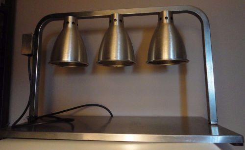 Star Mfg. Co. Portable Countertop Infrared Heat Lamp 3 Bulb NSF -3 Food Warmer