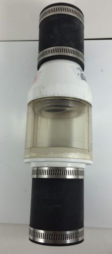 AY McDonald 4424-100 2069C 2&#039;&#039;  Clear Silent Check Valve