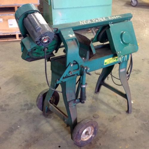 GREENLEE 1399 BAND SAW, 9-1/2&#034; X 11&#034; CAPACITY, 1/2&#034; X .025&#034; X 93&#034; BLADE SIZE