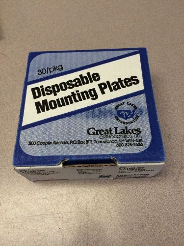 Disposable Mounting Plates Fit SAM, Whipmix, Stuart, Panadent(30pkg.) 050-023