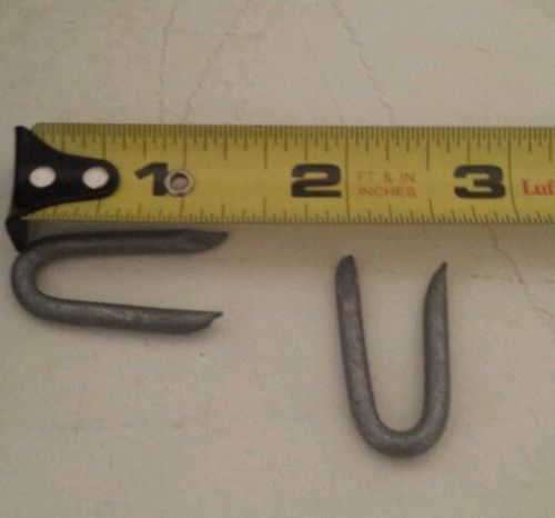 2lb galvanized fence staples 1.25&#034;