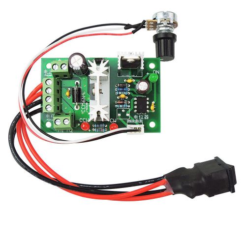 6V 12V 24V PWM DC Motor Speed Controller Reversible Switch Adjustable Governor