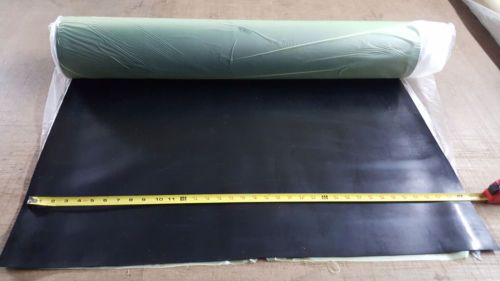 NEOPRENE RUBBER ROLL 1/4THK X 36&#034; WIDE x10  ft LONG  60 DURO +/-5