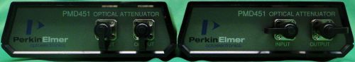 Perkin Elmer Singlemode PMD451 Optical SM Fiber Attenuator 1550nm PMD-451