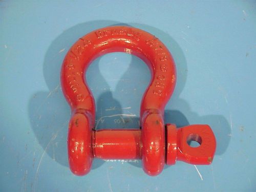 Crosby S-209, 7/8&#034;, 6-1/2 Ton WLL, Screw Pin Anchor Shackle