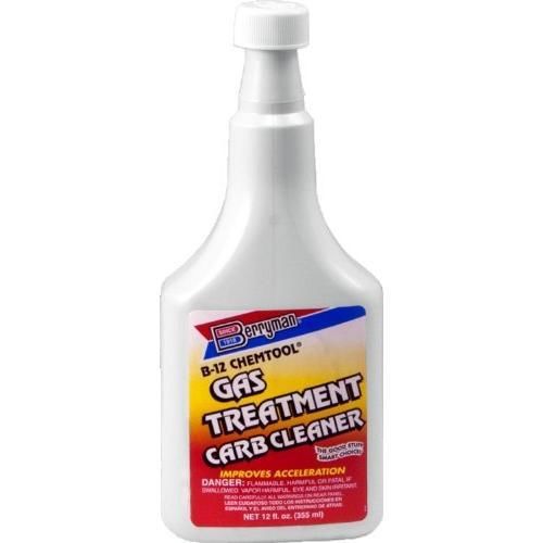 Berryman 0112 B-12 Chemtool Gas Treatment and Carburetor Cleaner - 12 oz. New