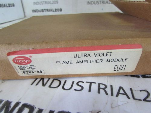 Fireye ultra violet flame amplifier module euv1 new in box for sale