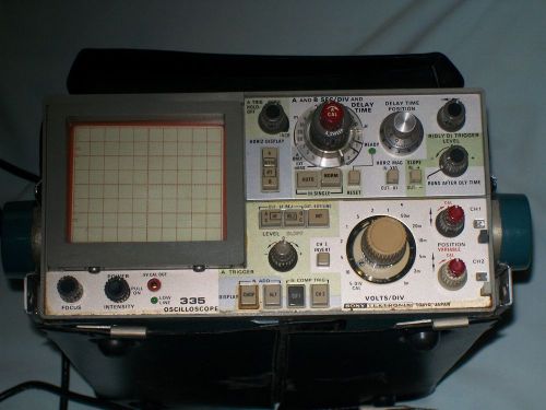 Sony/Tektronics 335 Dual Channel Oscilloscope