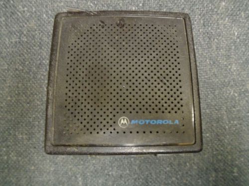 MOTOROLA  SPEAKER FOR 2-WAY RADIO CAR/CB/DESK/ETC INSTALL - USED