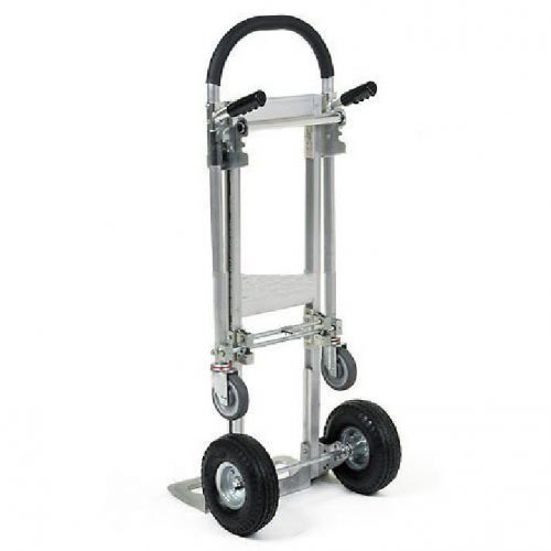 DOLLY / HAND TRUCK Convertible to Platform - Aluminum - 500 Lb Capacity 52H G P