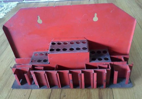 VINTAGE BRIDGEPORT MILL TOOL BOX CADDY