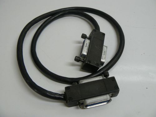 KROSCHU 2560 LOW VOLTAGE COMPUTER CABLE 30V W/ 2 AMPHENOL 57-10240-4 CONNECTORS