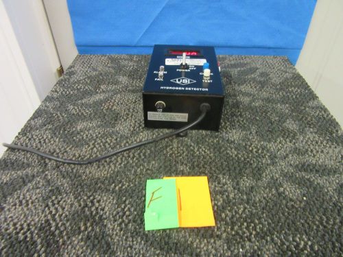 Usi hydrogen gas detector 7100/d wall mount tester alarm audio visual lab new for sale