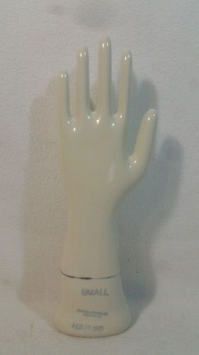 VINTAGE 1997 GENERAL PORCELAIN TRENTON NJ HAND GLOVE FORM MOLD DISPLAY