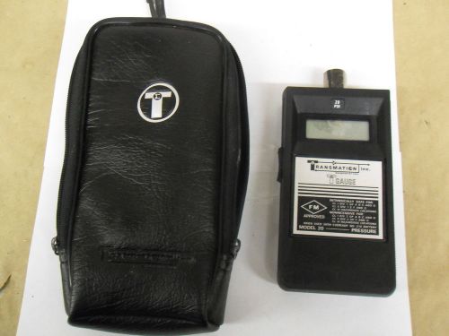 TRANSMATION INC, MODEL # 20-100 Pressure Calibrator &amp; Case