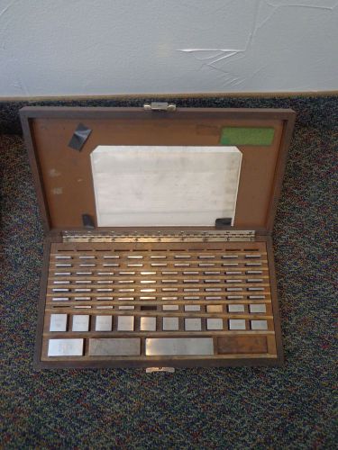 80 PC ICC GAGE BLOCK SET - USED