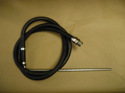 Bedford ,Binks 4&#039; 3/8&#034;ID X 14.75&#034; SS SIPHON FLUID HOSE ASSY. FOR 5 GAL. BUCKET