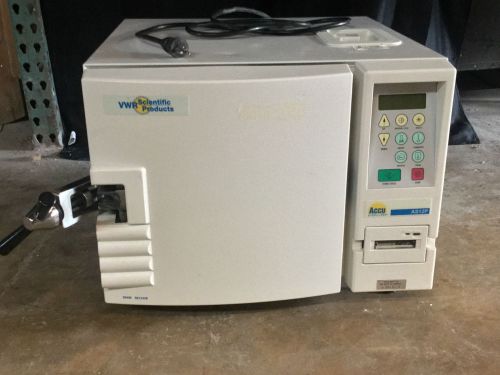 VWR AS12P Steam Autoclave Sterilizer