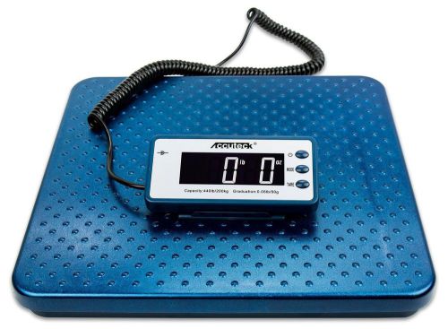 Accuteck 440lb heavy duty digital metal industry shipping postal scale (acb440) for sale