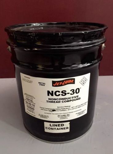 Jet Lube NCS-30 ANTI-SEIZE NON-CONDUCTIVE THREAD COMPOUND 5 gallon