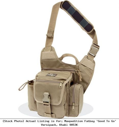 Maxpedition 9853K Fatboy G.T.G. Bag Khaki Soft Belt Loop