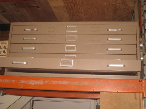 STEEL FLAT PLAN FILE CABINET 6 DRAWER D Size    PICK UP CALIFORNIA