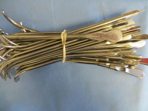 LOT OF 37 MISC VAN BUREN URETHRAL SOUNDS