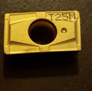 SECO # 42944 carbide parallelogram milling insert