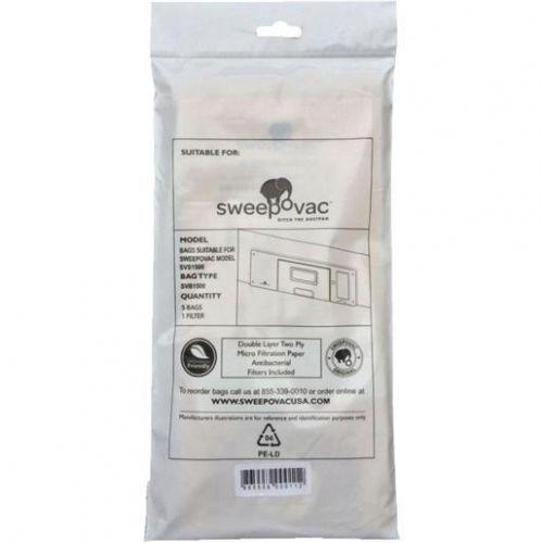 5PK REPLACEMENT BAGS SVB1500