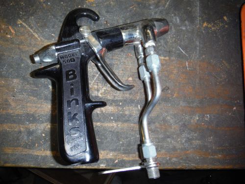 BEST OFFER BINKS MODEL 50H AIR PNEUMATIC 2 PART SPRAY GUN POSSIBLE GEL COAT