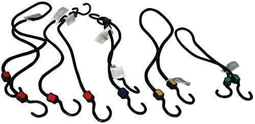 Highland (9133800) Triple Strength Bungee Cord Assortment - 7 Piece