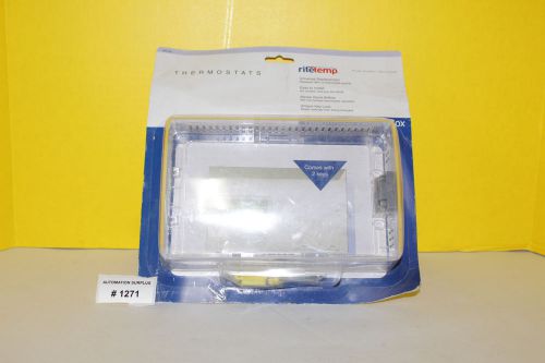 RiteTemp Thermostat Guard Box Clear 463-941 (7 1/4&#034; x 4 1/2&#034; x 2 1/4&#034;) #1271