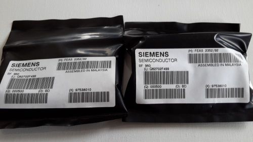 BF960  Qty6 Siemens Genuine  N-Channel Dual Gate MOS-Field Effect Low noise Trs