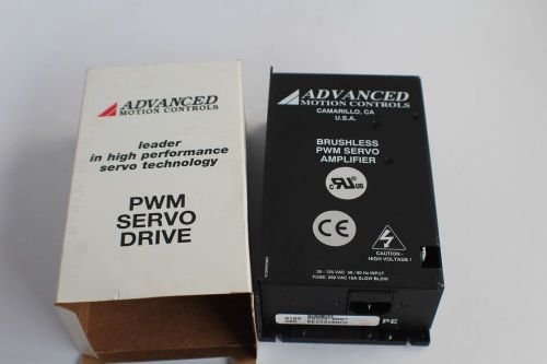 ADVANCED MOTION CONTROL B25A20ACQ PWM SERVO AMPLIFIER,BRUSHLESS