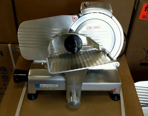 ***sale***new eurodib (hbs-195js) 8&#034; light- duty commercial meat slicer for sale