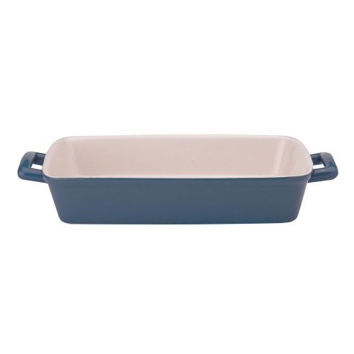 HIC 98048BB Porcelain Lasagna Baking Dish Bayberry