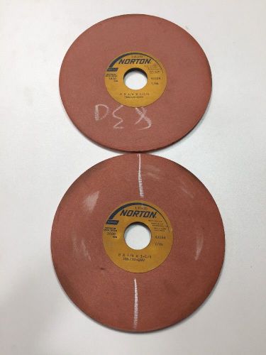 Norton Grinding Wheels 8x1/4x1-1/4 LOT of 2 - 220 Grit