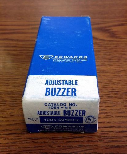 Edwards Adjustable Buzzer 1064-N5, 120V 50/60Hz