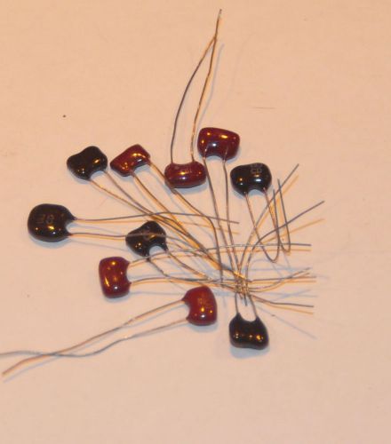 Cornell Dubilier CM4ED120J0 12pF 100V 5% Dipped Mica Capacitors 50ea.