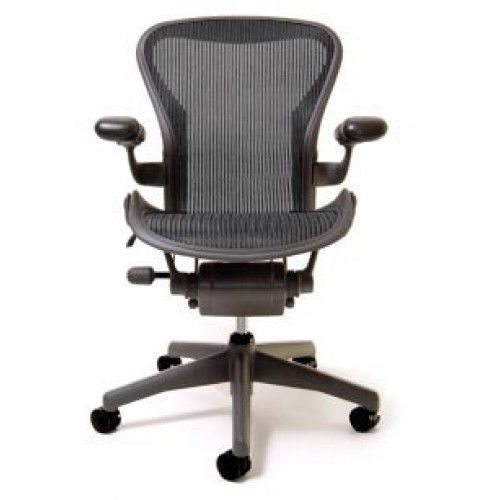 Herman Miller Aeron Mesh Office Desk Chair Medium Size B Basic