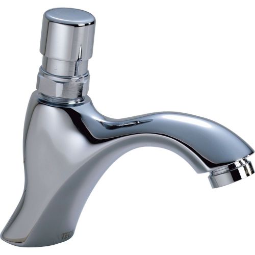 Single Hole Metering Slow-Close Lavatory Faucet