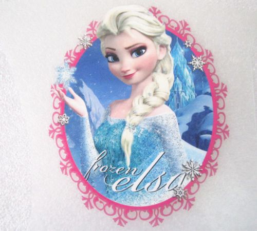 10 PCS/ LOT CARTOON ELSA FROZEN PERSONALIZED T-SHIRT IRON ON TRANSFER PAPER