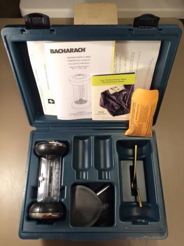 Bacharach combustion test kit 10-5054 partial set mint cond. for sale