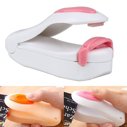 Mini sealing machine portable travel home heat plastic bag impluse sealer new for sale